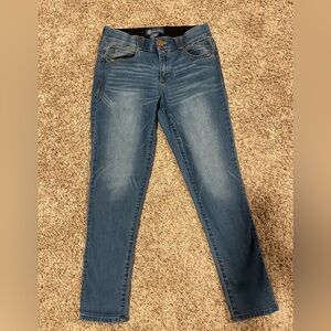 Women’s Democracy Blue Skinny Jeans Casual & Chic “Ab” Solution Fit